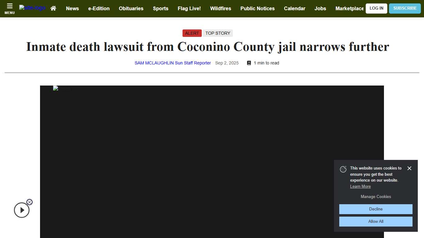 Inmate death lawsuit from Coconino County jail narrows further Local News azdailysun.com
